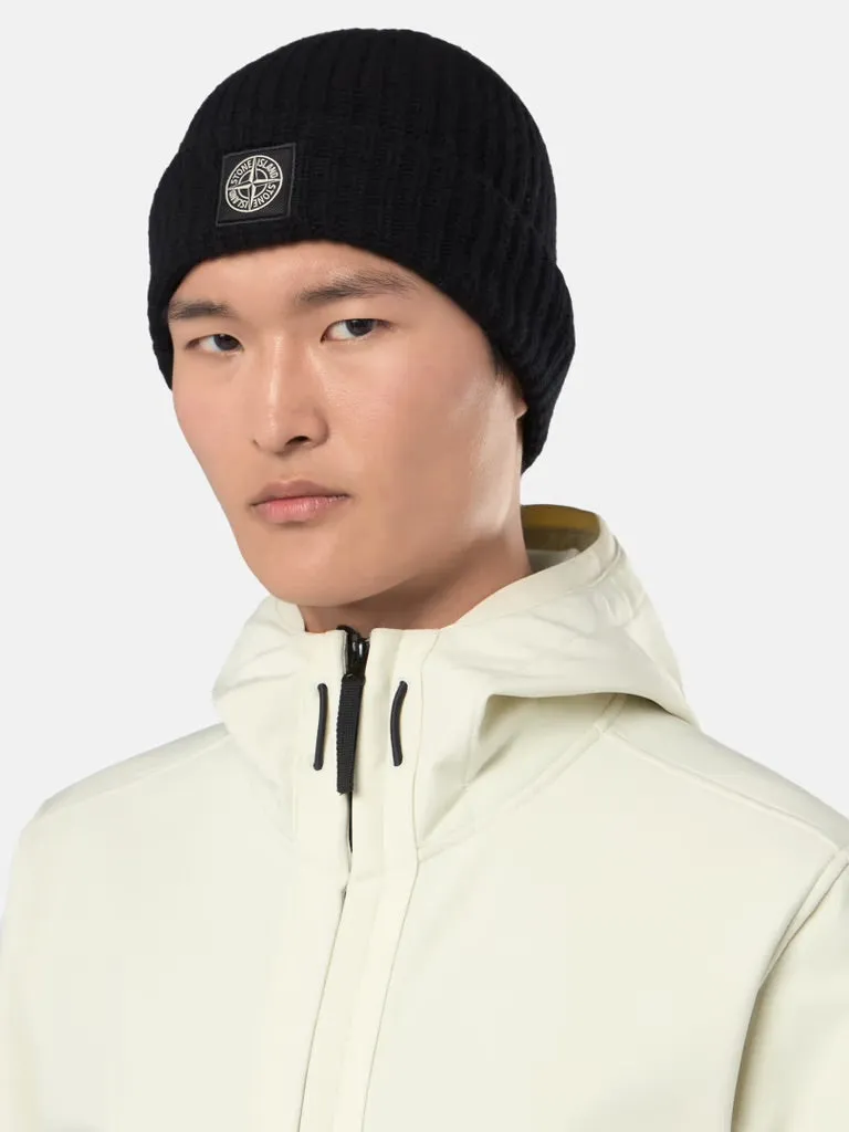 N10B5 Beanie with Logo Patch - BLACK