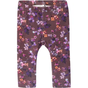 Name it Chocolate Plum Franja Leggings