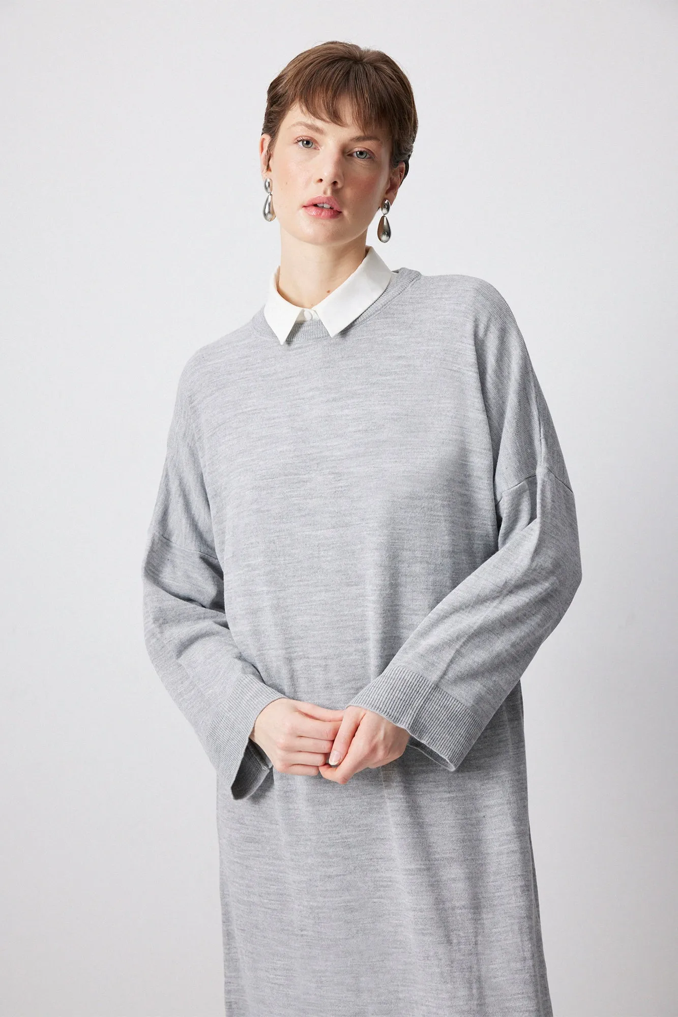 OVERSIZE KNIT DRESS