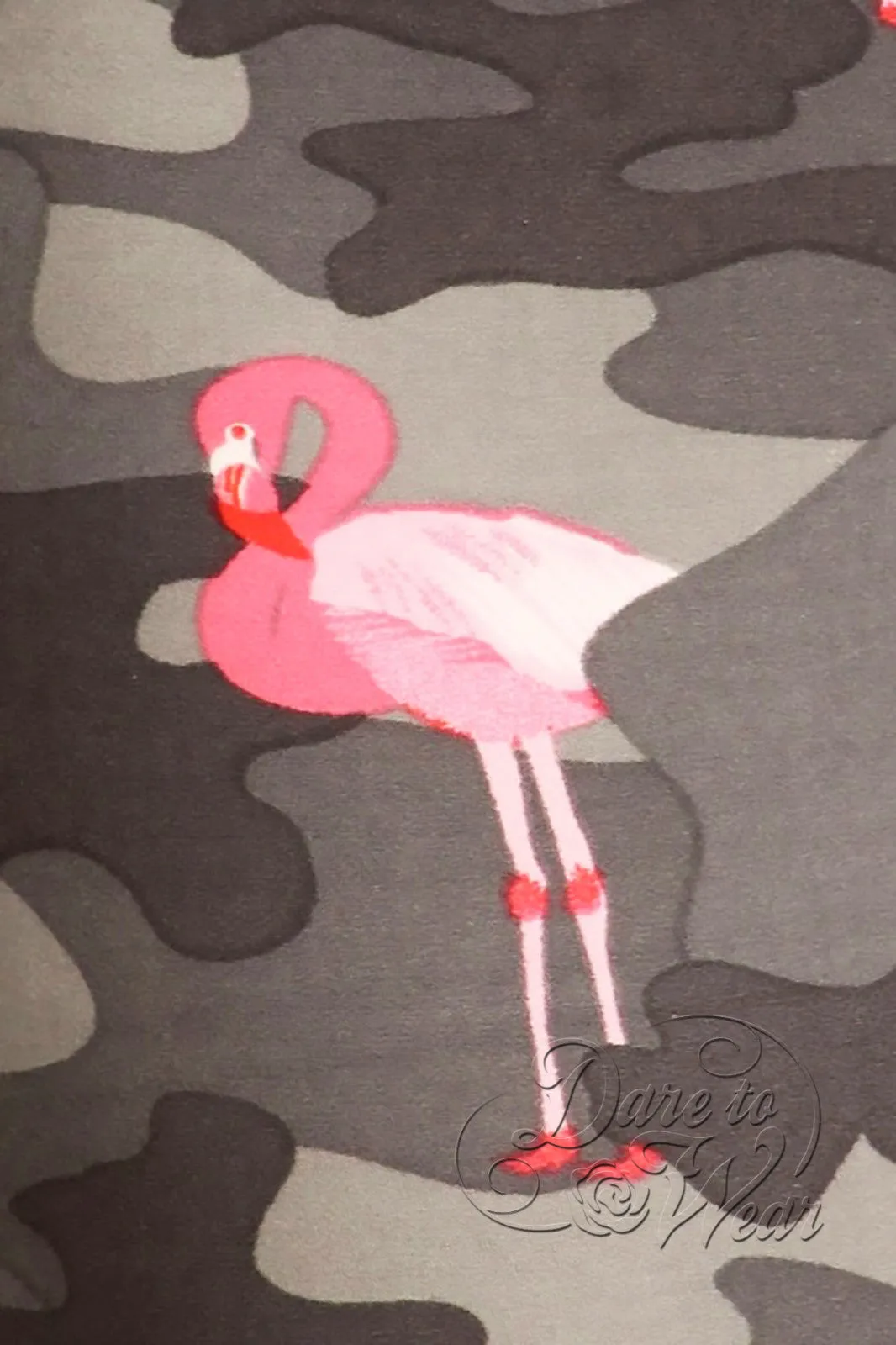 Peached Leggings in Camo Flamingo