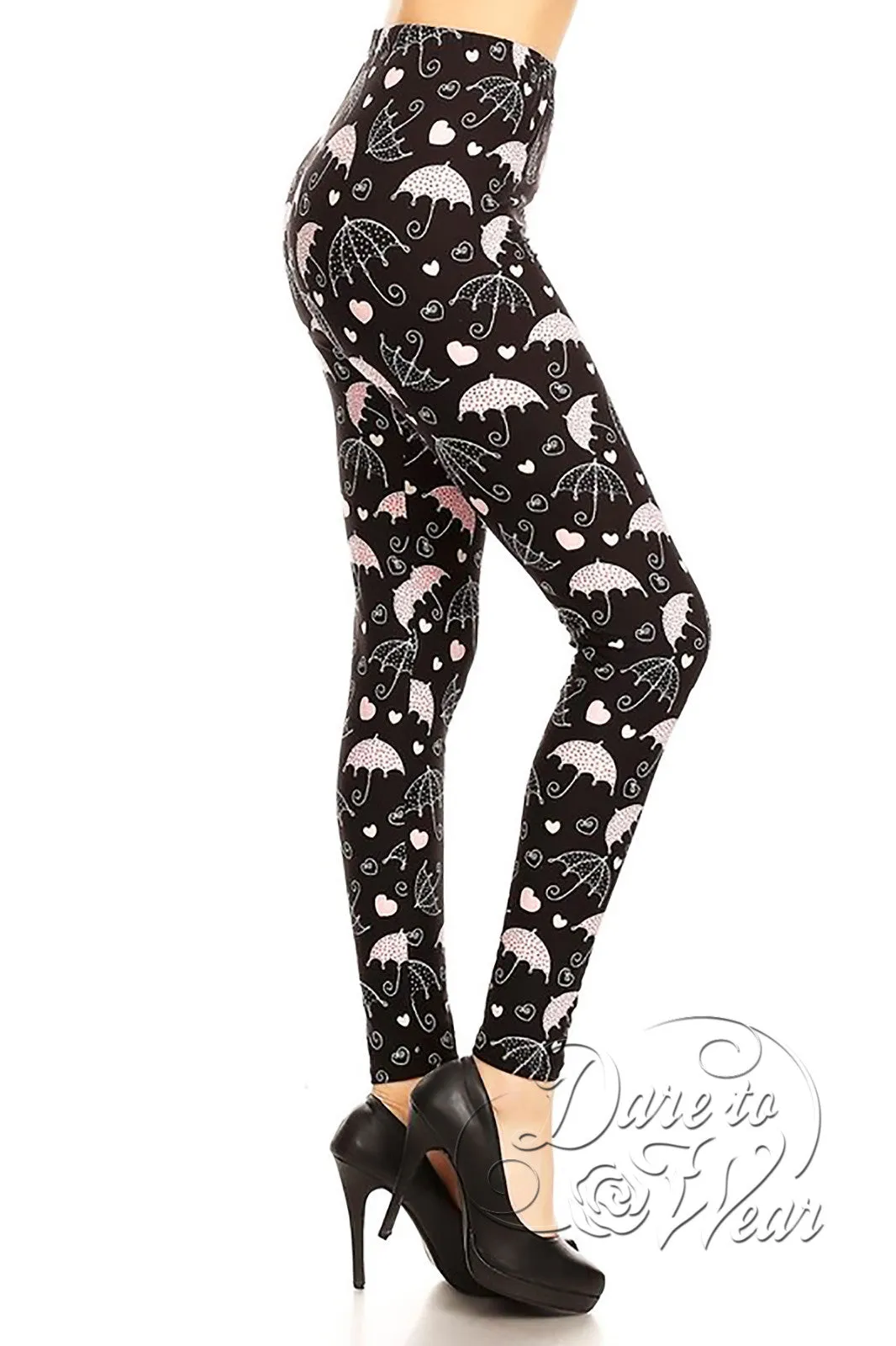 Peached Leggings in Eiffel Showers