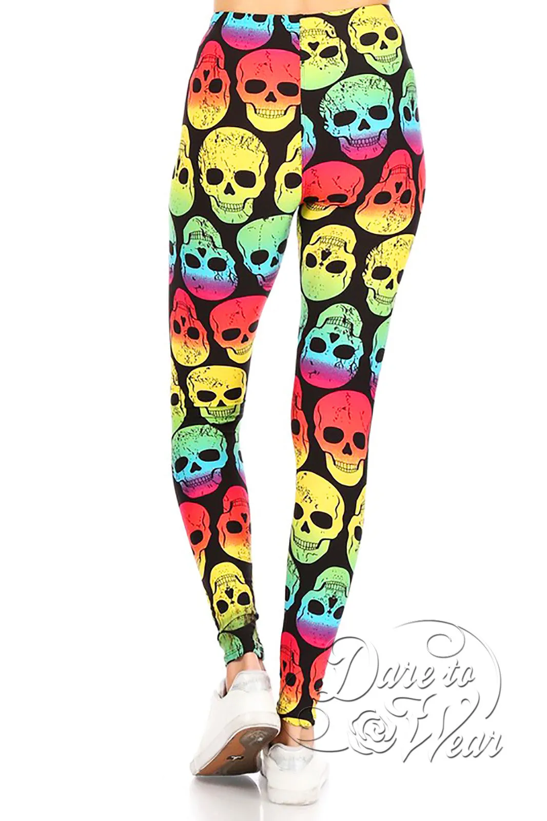 Peached Leggings in Grateful Head