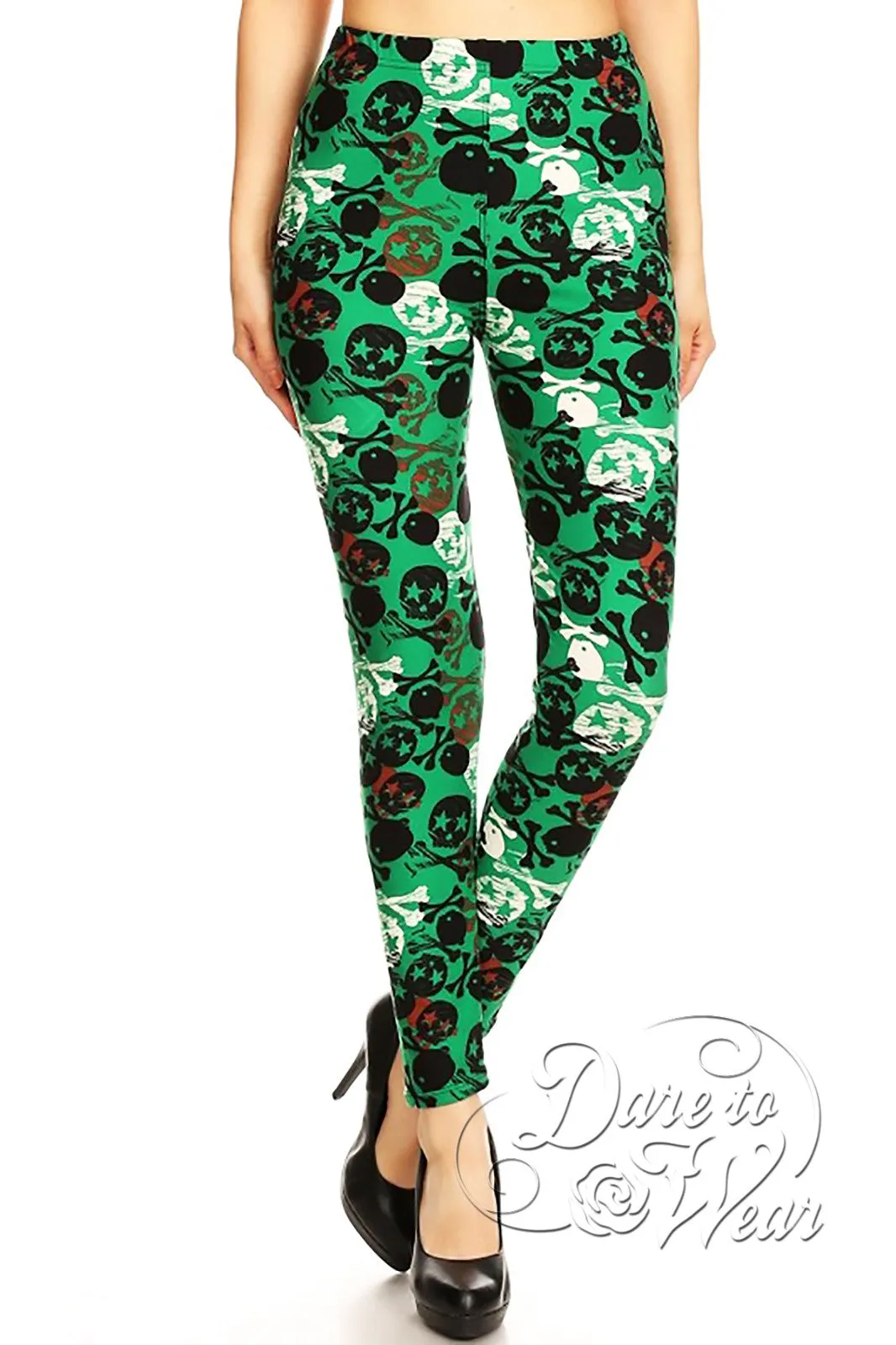 Peached Leggings in St. Pirate's Day