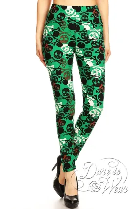 Peached Leggings in St. Pirate's Day
