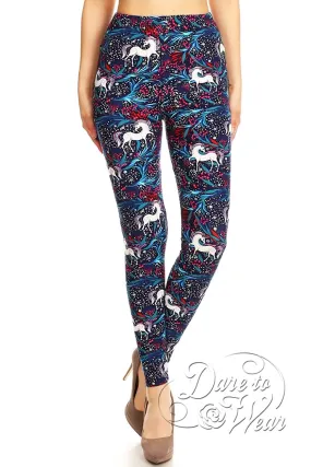 Peached Leggings in Unicorn Mist