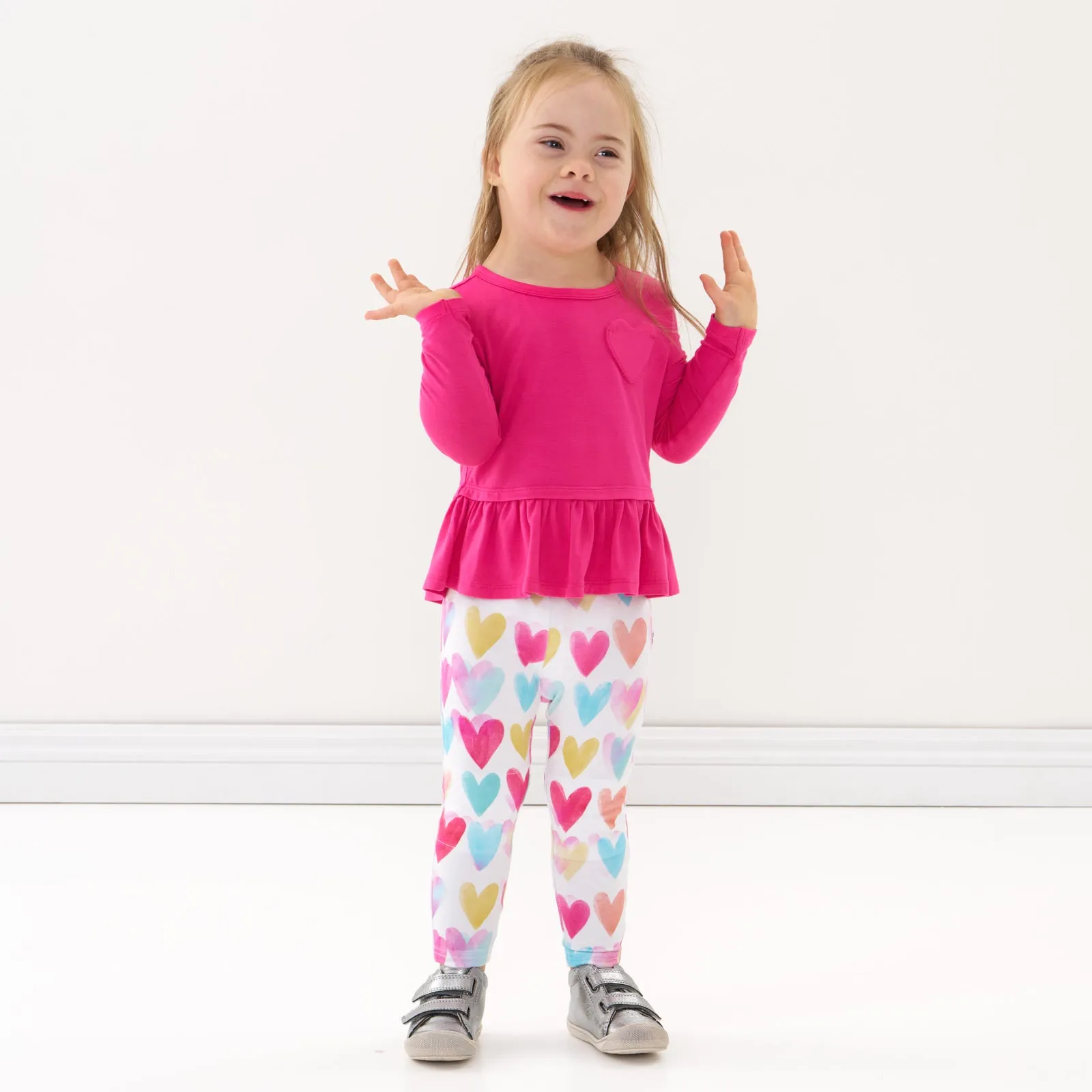Pink Punch Peplum Tee