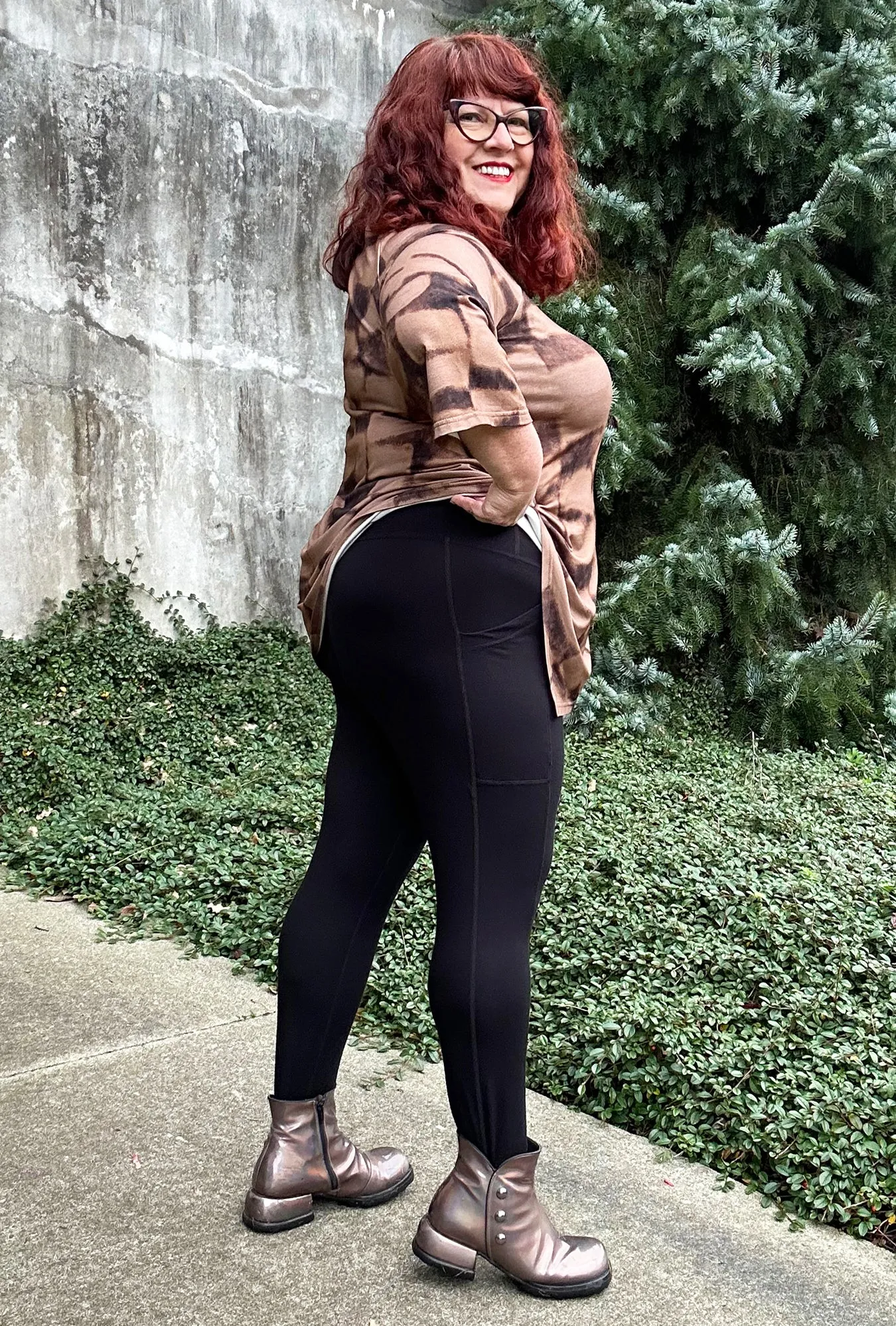 Pocket Legging - Black Bamboo