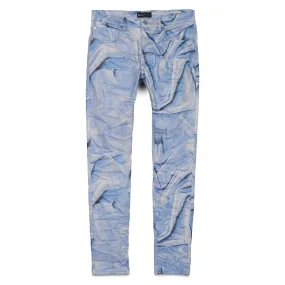 Purple Brand P001 Digital Wrinkle Print With Film Jean