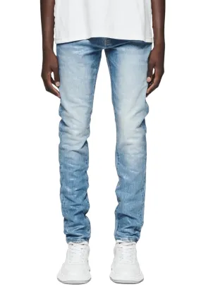 Purple Brand P001-SKCI Skinny Coated Lt Indigo