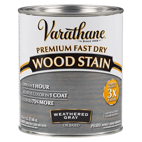 QT Fast Dry - Stain Weathered Gray
