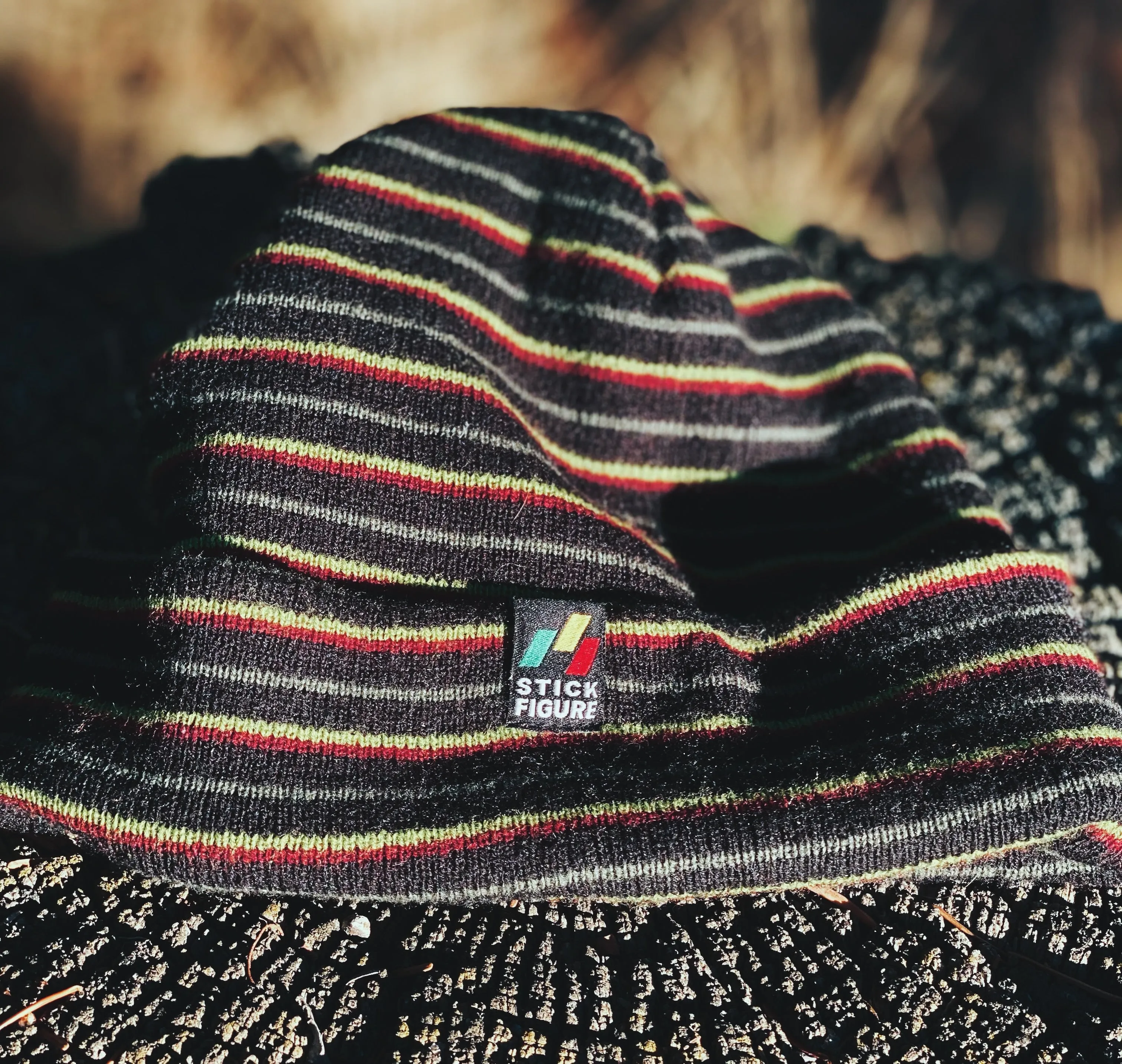 Rasta Stripes Beanie