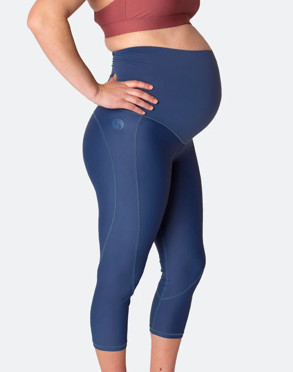 Relove ** Maternity Leggings - Classic Bondi Blue