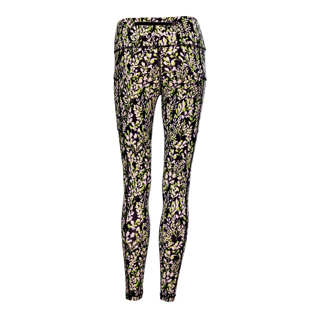 Sale Unisex Leggings | Green Leaves