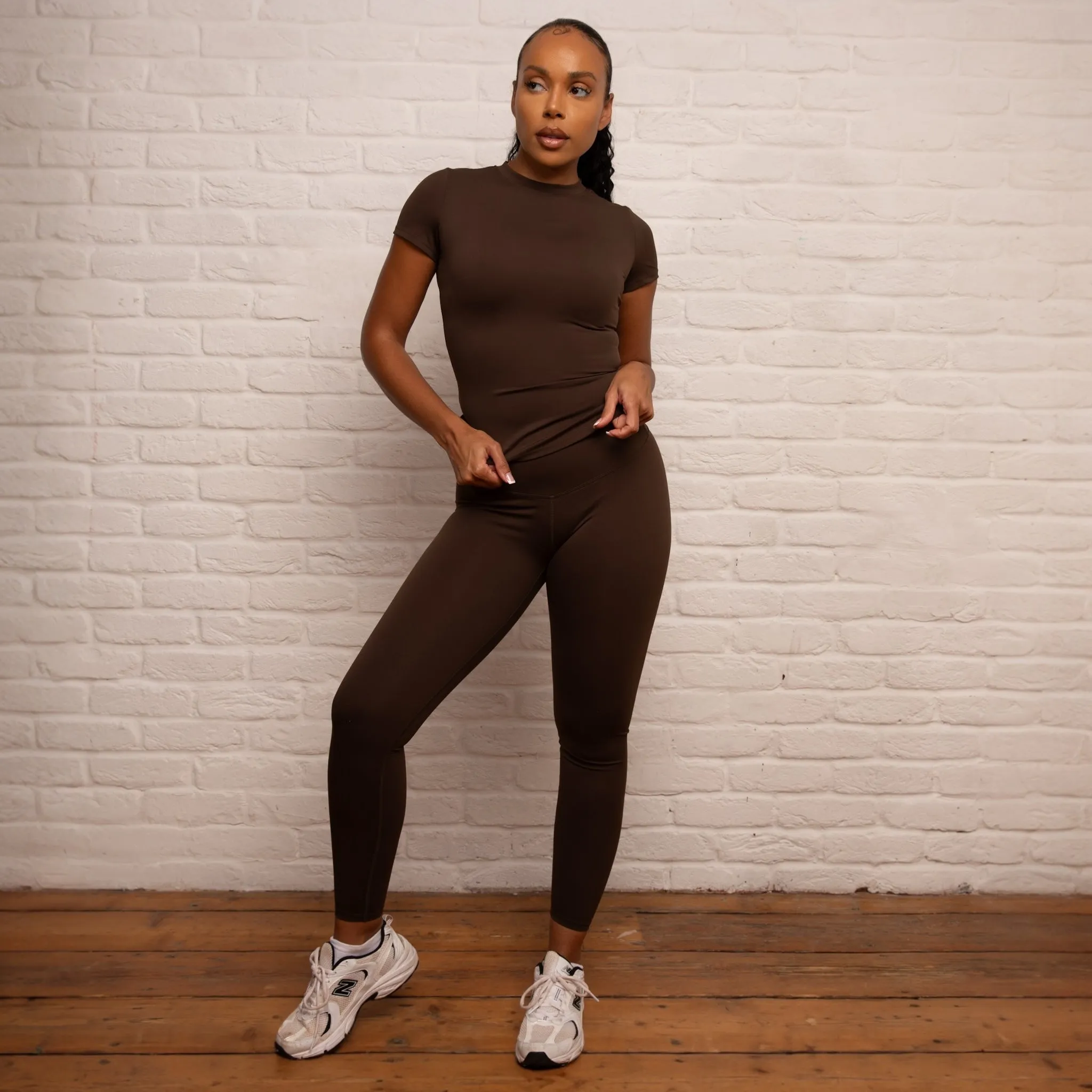 Second Skin Coffee Brown Legging