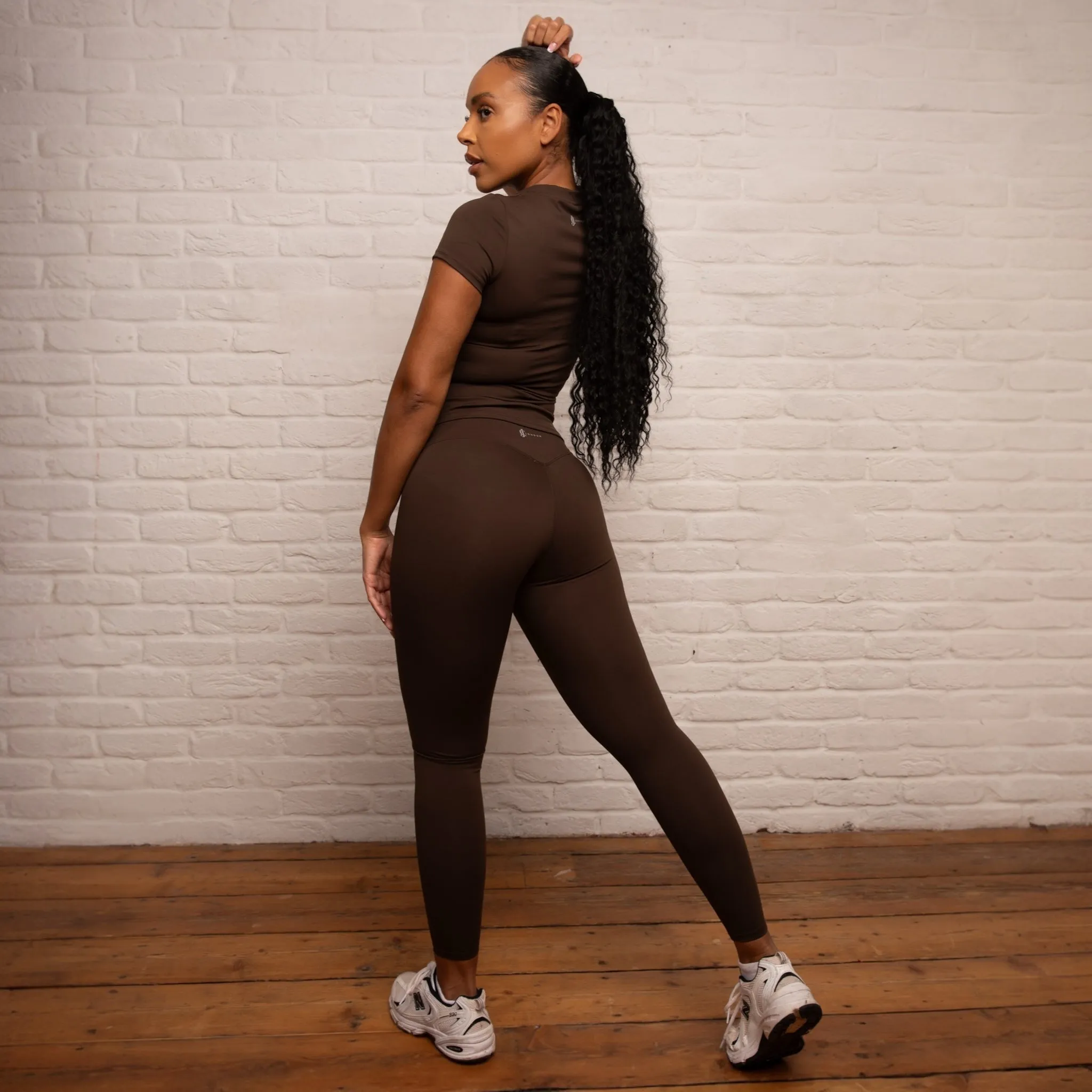Second Skin Coffee Brown Legging