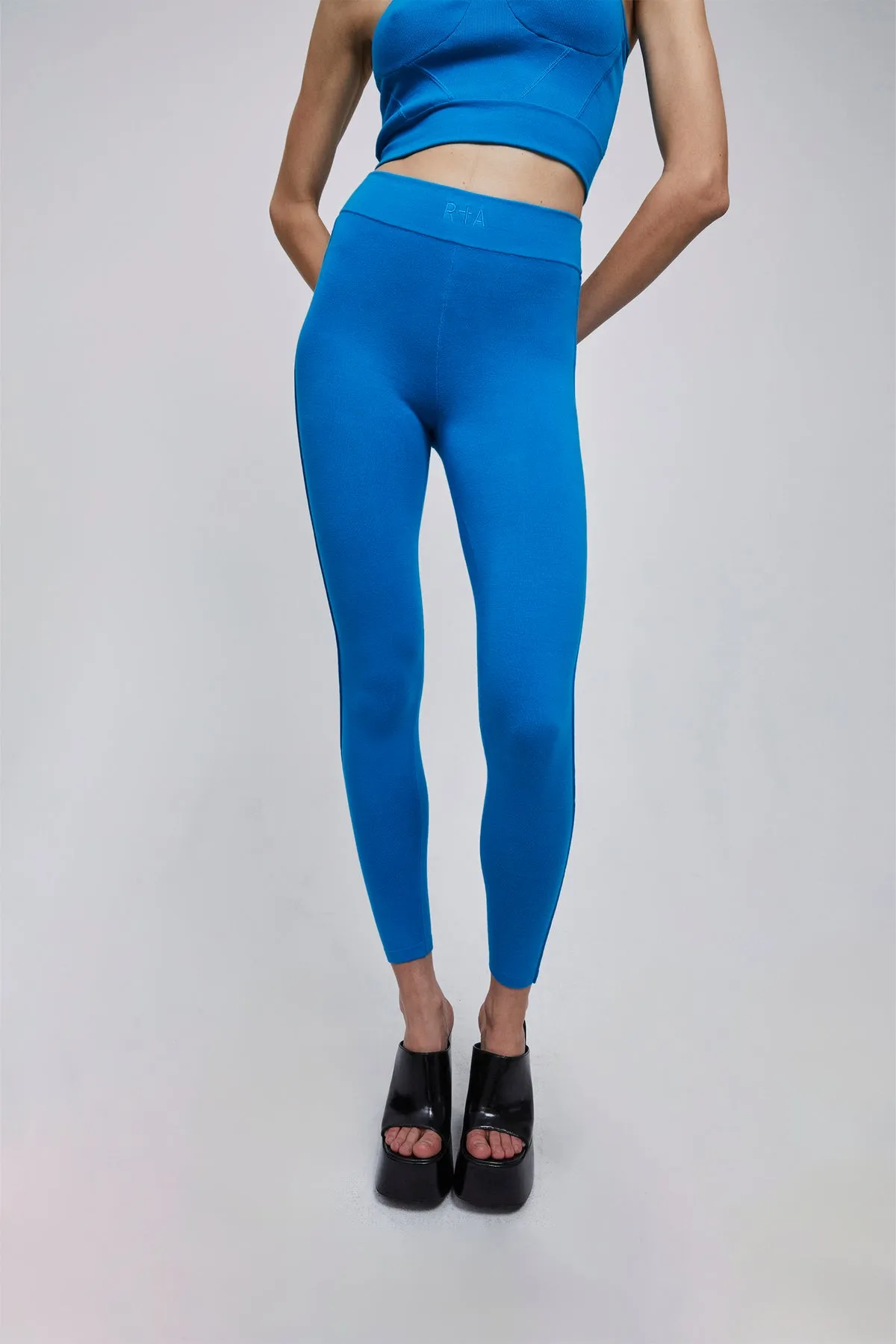 SIBILLE LEGGING | CYAN BLUE