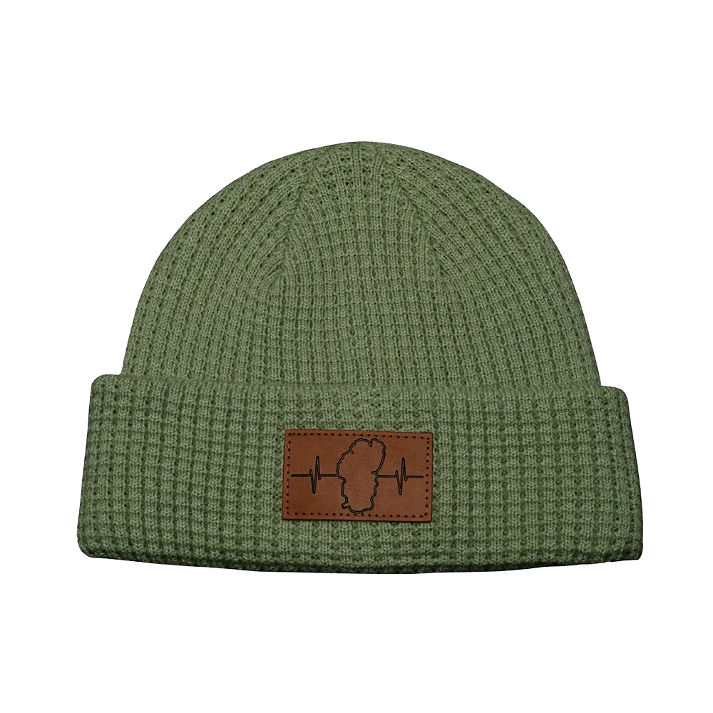 Tahoe Beanie | Waffle Cuff | Mint