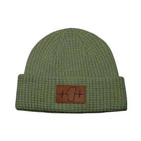 Tahoe Beanie | Waffle Cuff | Mint