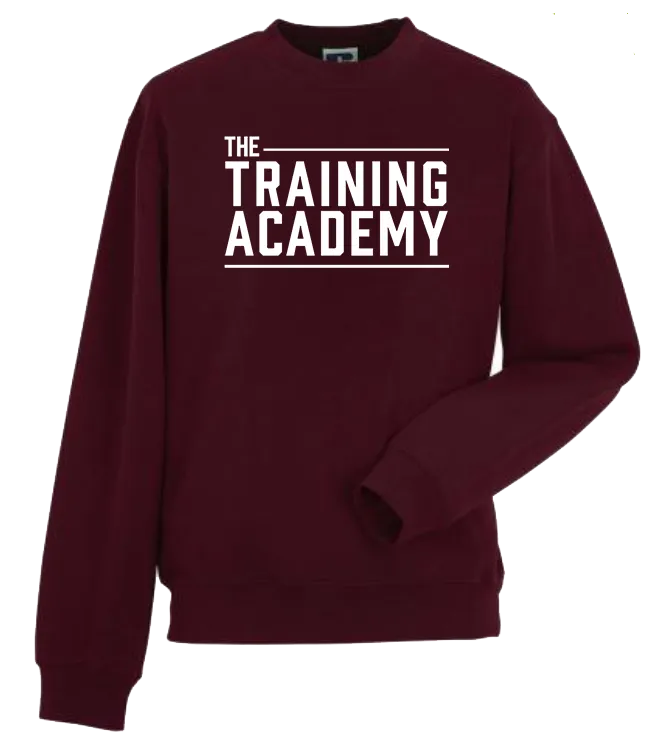 The Training Academy Sweatshirt Burgundy