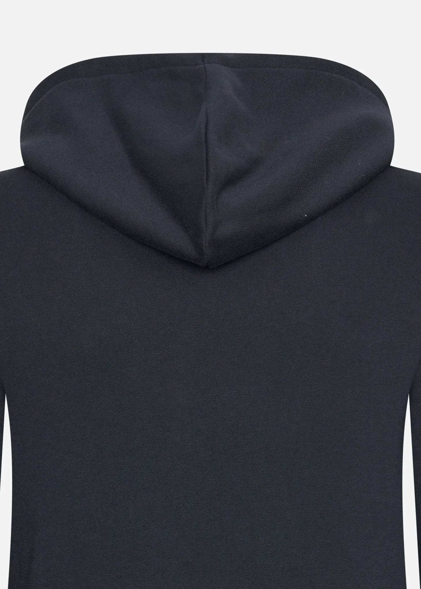 Tipped hooded sweatshirt - navy