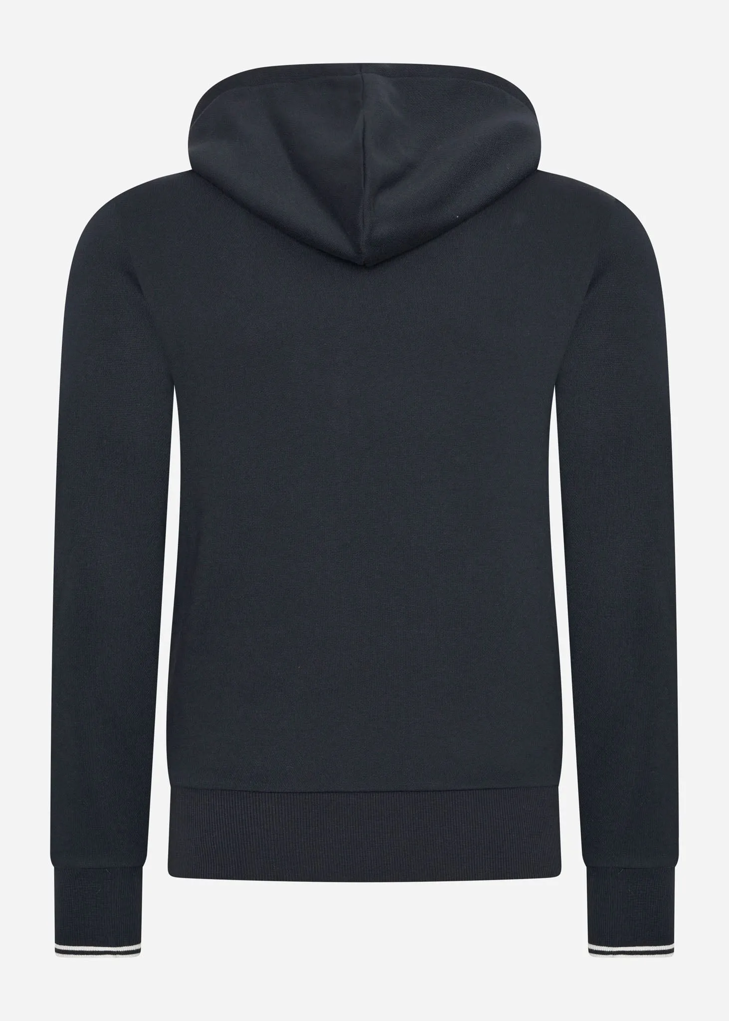 Tipped hooded sweatshirt - navy