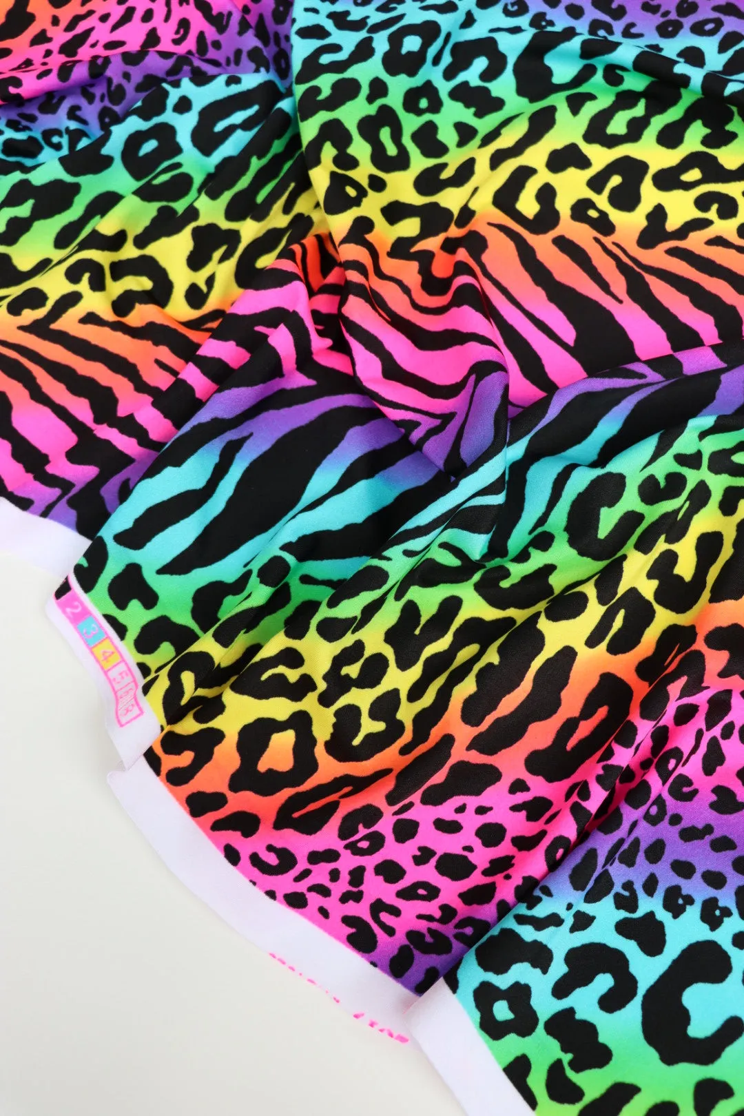 'Wild & Free' K-Deer Athletic Nylon/Spandex Tricot
